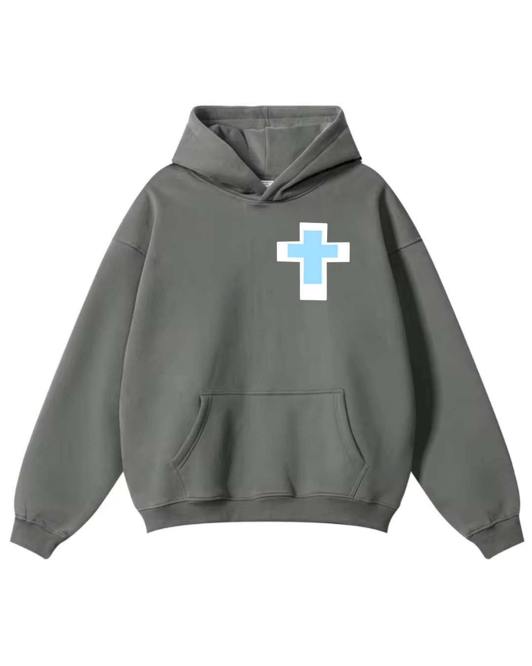 'Jesus Saves' Patch work hoodie